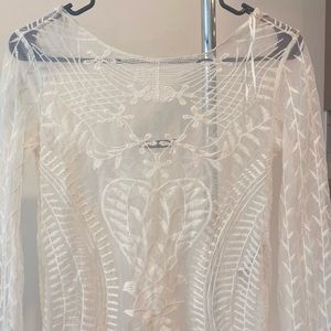 Zara lace top